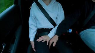 Playing With Her Juicy Pussy While I Drive