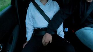 Playing With Her Juicy Pussy While I Drive
