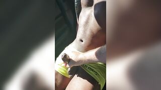 Gay Man Jerking Off Straight Guys In The Car Comp