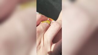 MILF Playing With Her Pussy While Alone