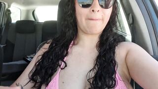 Beach Day Ends In Public Fuck In Car