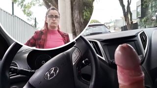 MILF Looked So Good That He Started Jerking To Her