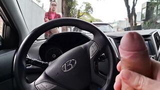 MILF Looked So Good That He Started Jerking To Her