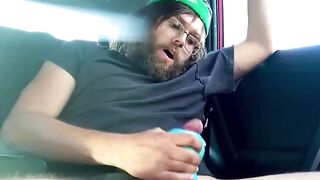 Hippie White Man Cumming