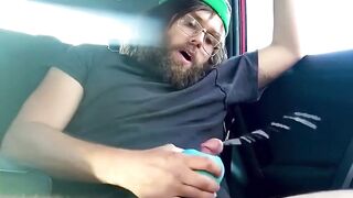 Hippie White Man Cumming