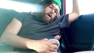Hippie White Man Cumming