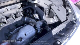 Busty Latina Teen Had Car Trouble