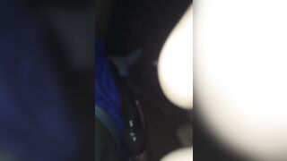 Ebony MILF Munching On The Cock In The Car