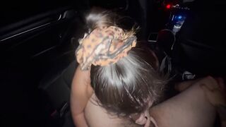 Gripping Her Head While She Is Sucking